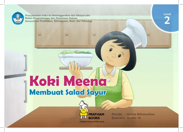 Cover Koki Meena Membuat Salad Sayur