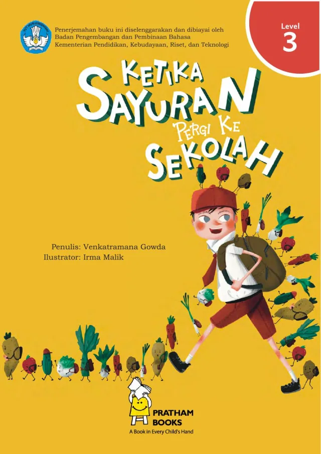 Cover Ketika Sayuran Pergi Ke Sekolah