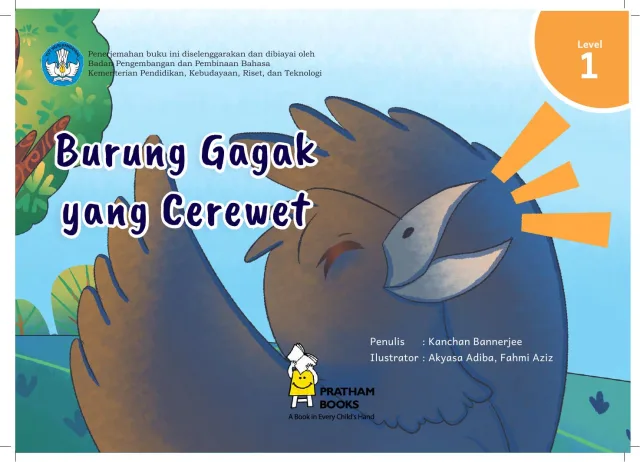 Cover Burung Gagak Yang Cerewet