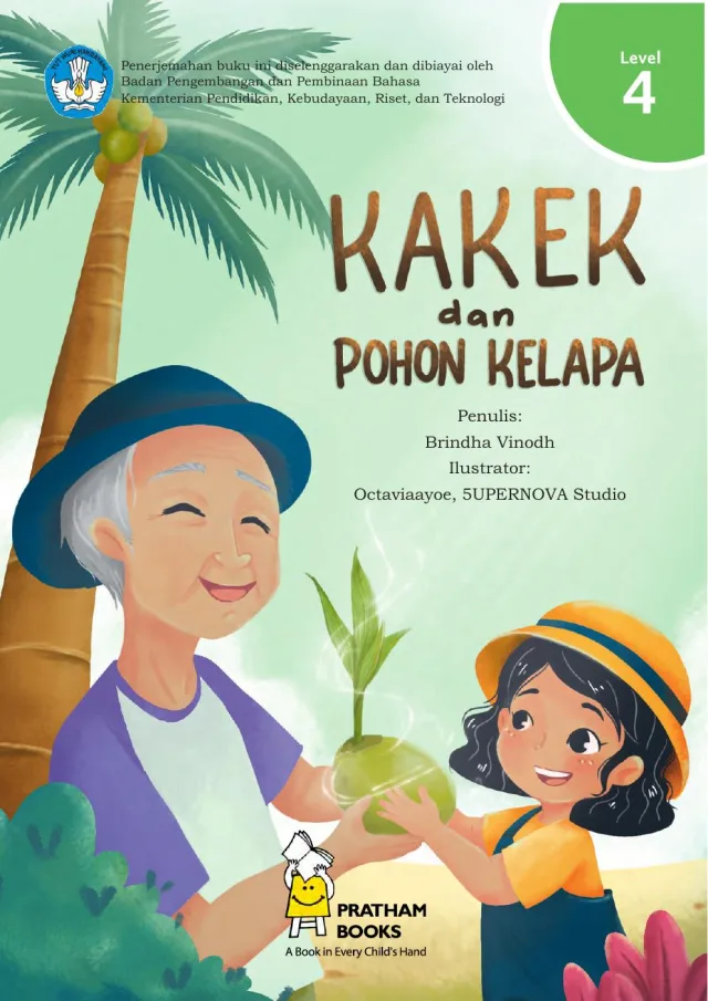 Cover Kakek Dan Pohon Kelapa