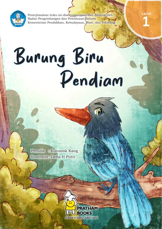 Cover Burung Biru Pendiam