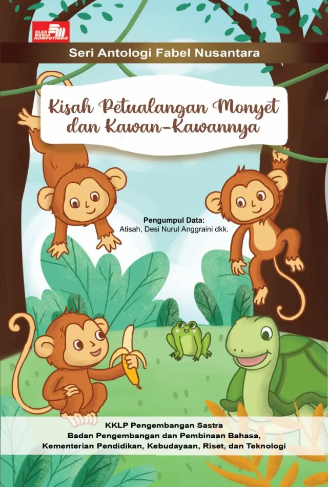 Cover Kisah Petualangan Monyet Dan Kawan Kawannya