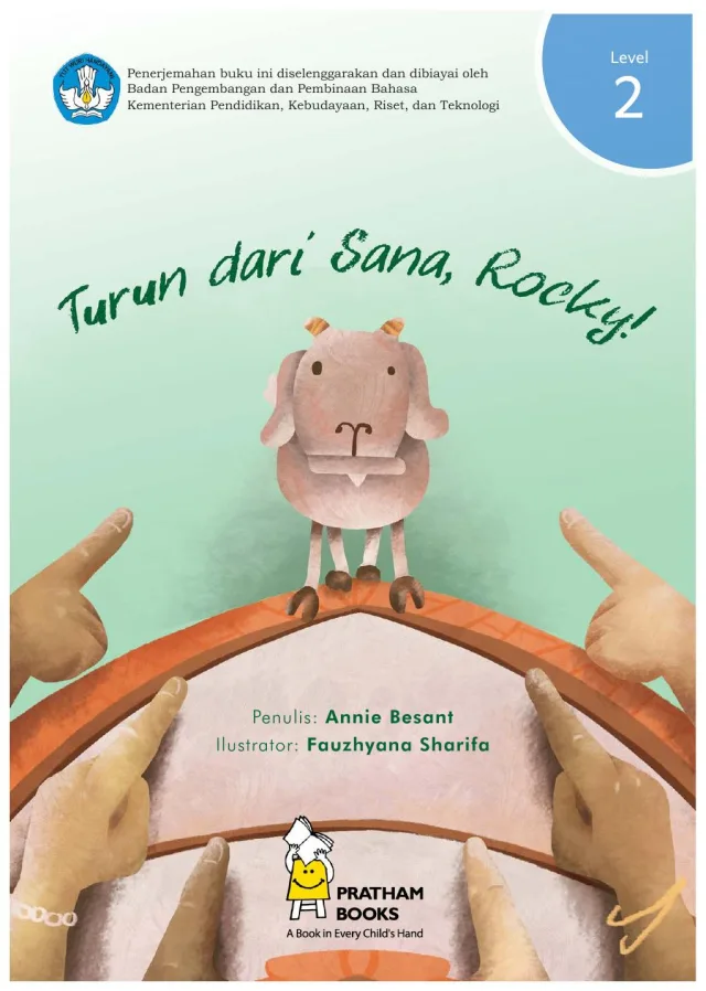 Cover Turun Dari Sana, Rocky