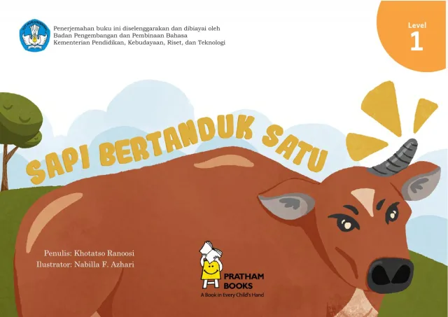 Cover Sapi Bertanduk Satu