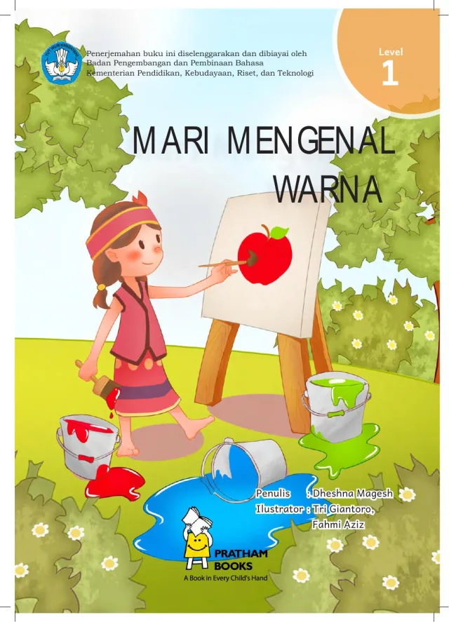 Cover Mari Mengenal Warna